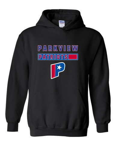 Parkview Patriots Mascot #7 Men's Hoodie