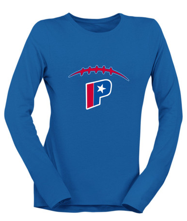 Parkview Patriots Football #2 Women's Premium LS T-Shirt