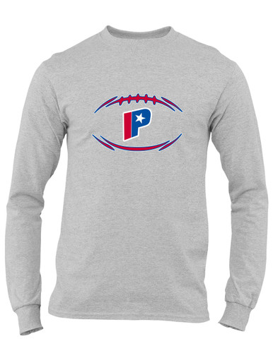 Parkview Patriots Football #3 Men's LS T-Shirt