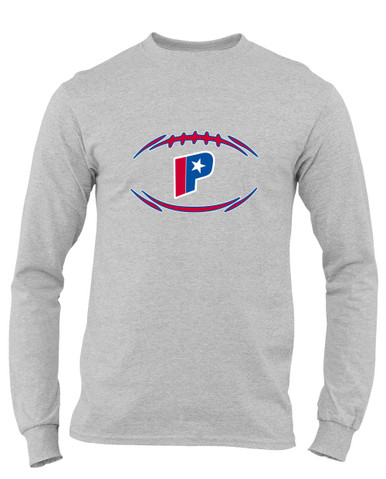 Parkview Patriots Football #3 Men's Premium LS T-Shirt