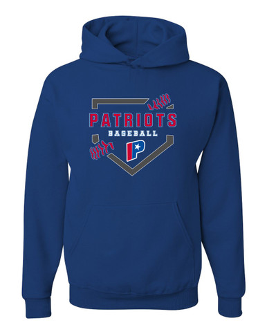 Parkview Patriots Baseball #2 Men's Premium Hoodie