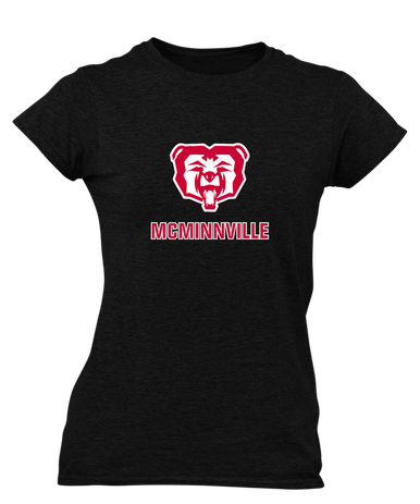 McMinnville Grizzlies Mascot #2 Women's Premium SS T-Shirt