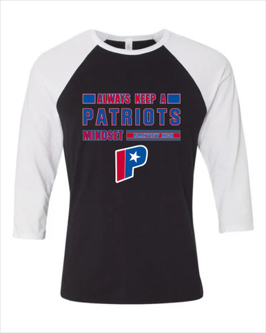 Parkview Patriots Mindset Men's Baseball T-Shirt