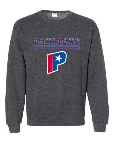Parkview Patriots Mascot #8 Men's Sweatshirt