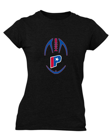 Parkview Patriots Football #4 Women's Premium SS T-Shirt