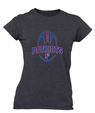 Parkview Patriots Football #5 Women's Premium SS T-Shirt