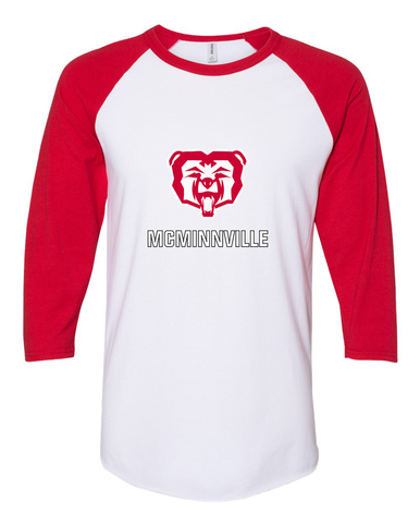 McMinnville Grizzlies Mascot #2 Men's Baseball T-Shirt