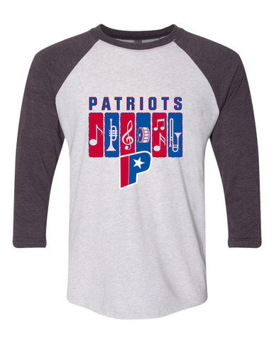Parkview Patriots Band # 2 Women's Baseball T-Shirt