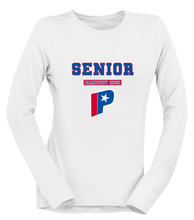 Parkview Patriots Senior #2 Women's LS T-Shirt