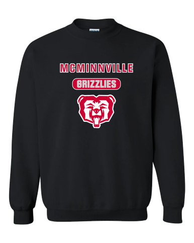 McMinnville Grizzlies Mascot #3 Men's Sweatshirt