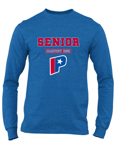 Parkview Patriots Senior #2 Men's LS T-Shirt