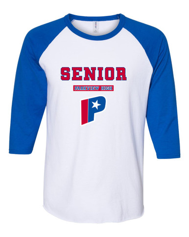 Parkview Patriots Senior #2 Men's Baseball T-Shirt