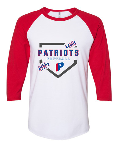 Parkview Patriots Softball #2 Women's Baseball T-Shirt