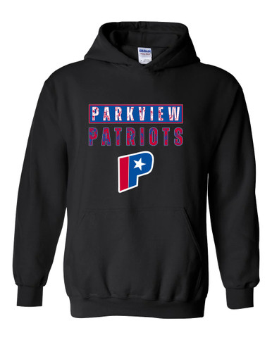 Parkview Patriots Mascot #9 Men's Hoodie