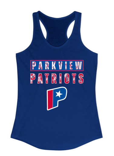 Parkview Patriots Mascot #9 Women's Tank Top