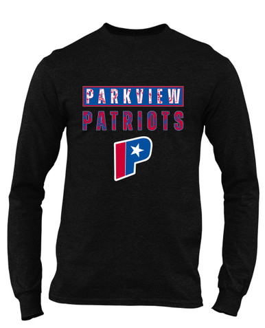 Parkview Patriots Mascot #9 Men's Premium LS T-Shirt