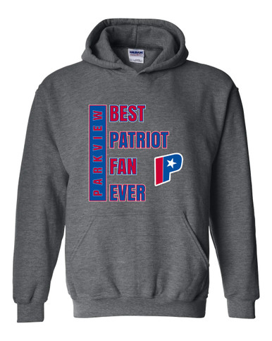 Parkview Patriots Best Patriot Fan Men's Hoodie