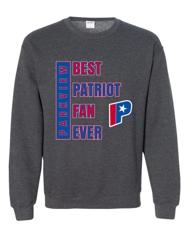 Parkview Patriots Best Patriot Fan Men's Sweatshirt