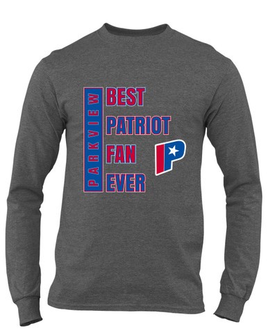 Parkview Patriots Best Patriot Fan Men's Premium LS T-Shirt