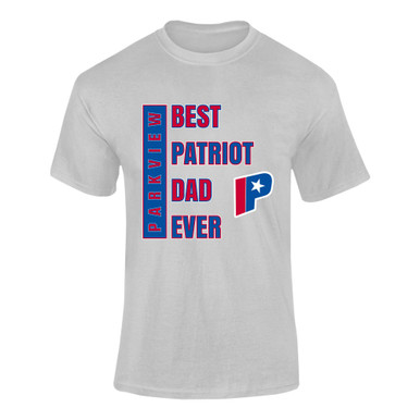 Parkview Patriots Best Patriot Dad Men's SS T-Shirt