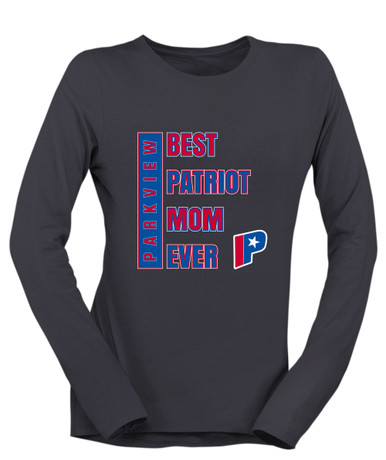 Parkview Patriots Best Patriot Mom Women's LS T-Shirt