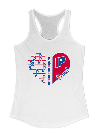 Parkview Patriots Heart Band Women's Tank Top