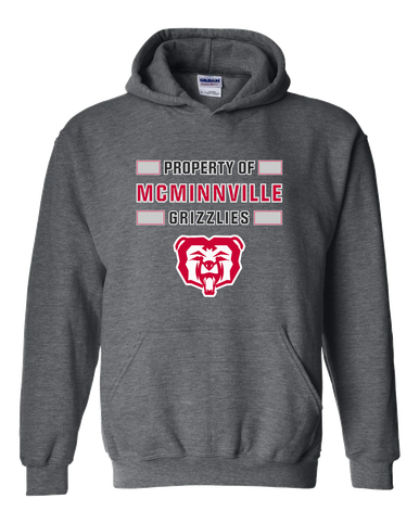 McMinnville Grizzlies Property Of Men's Hoodie