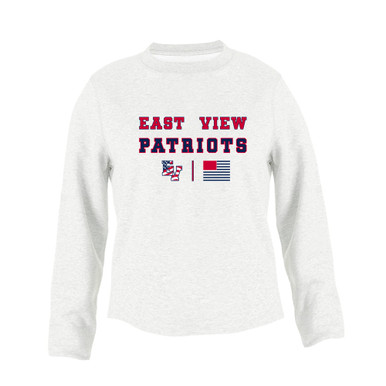 East View Patriots Spirit Flag Women's Sweatshirt