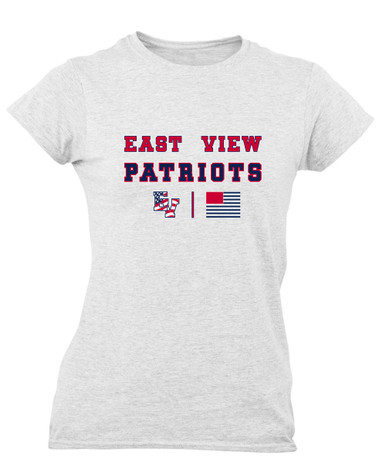 East View Patriots Spirit Flag Women's Premium SS T-Shirt