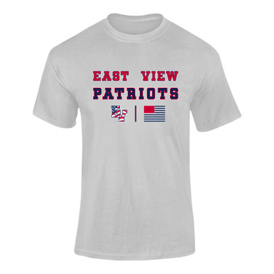 East View Patriots Spirit Flag Men's SS T-Shirt