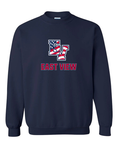 East View Patriots Mascot #2 Men's Sweatshirt