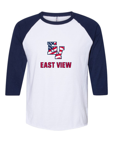 East View Patriots Mascot #2 Men's Baseball T-Shirt