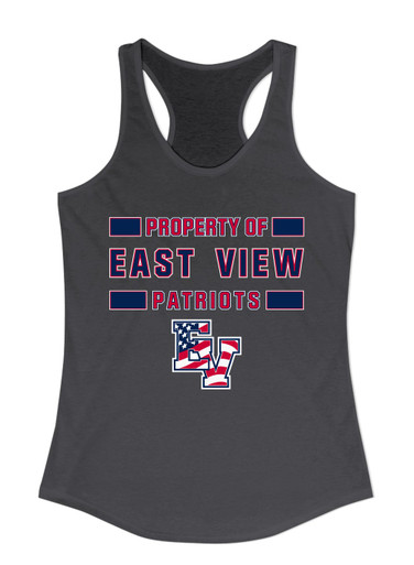 East View Patriots Property Of Women's Tank Top