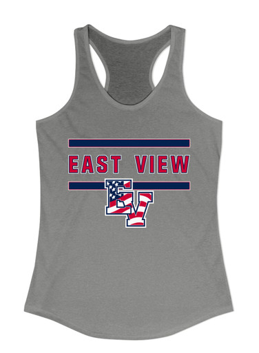 East View Patriots Mascot #4 Women's Tank Top