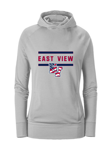 East View Patriots Mascot #4 Women's Hoodie