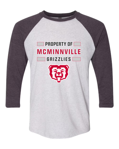 McMinnville Grizzlies Property Of Men's Baseball T-Shirt