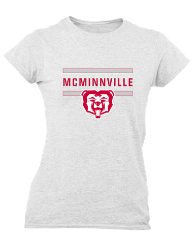McMinnville Grizzlies Mascot #4 Women's SS T-Shirt