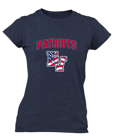East View Patriots Mascot #6 Women's Premium SS T-Shirt