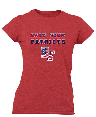 East View Patriots Spirit Women's SS T-Shirt