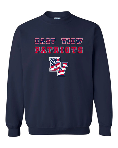 East View Patriots Spirit Men's Sweatshirt