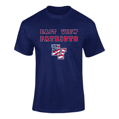 East View Patriots Spirit Men's SS T-Shirt