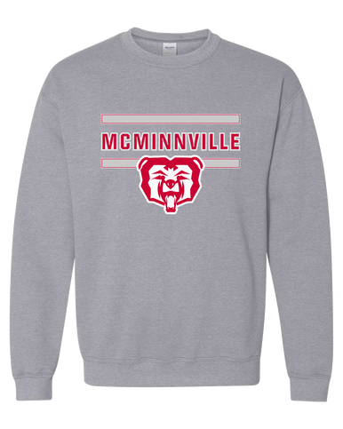 McMinnville Grizzlies Mascot #4 Men's Sweatshirt