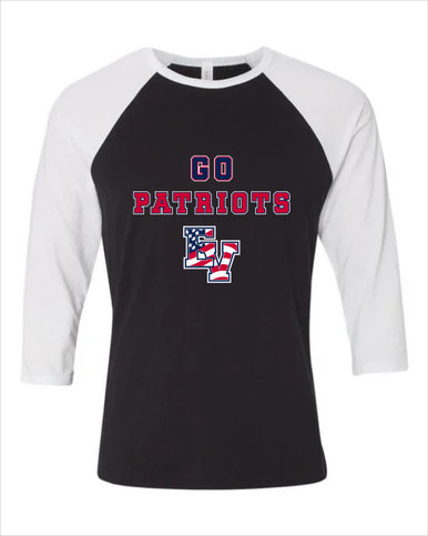East View Patriots Go Team Women's Baseball T-Shirt