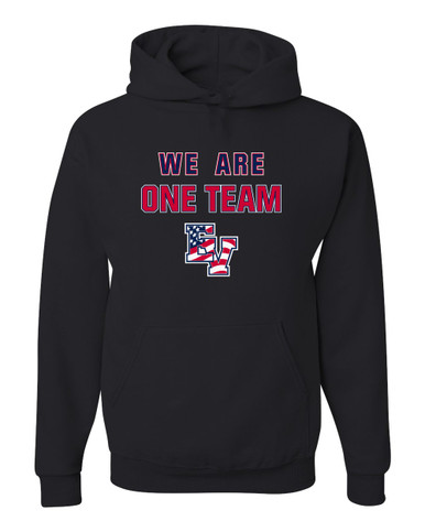 East View Patriots We Are One Team Men's Premium Hoodie