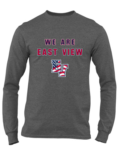 East View Patriots We Are Men's LS T-Shirt