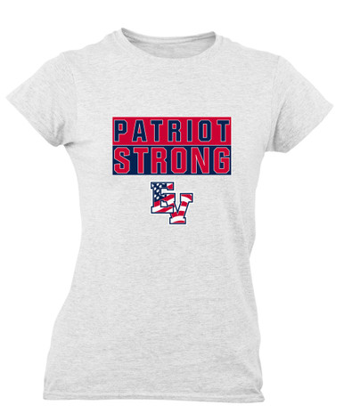 East View Patriots Strong #1 Women's SS T-Shirt