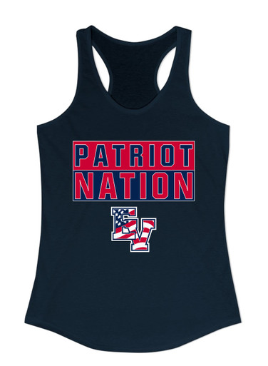 East View Patriots Nation #1 Women's Tank Top