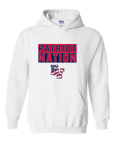 East View Patriots Nation #1 Men's Hoodie