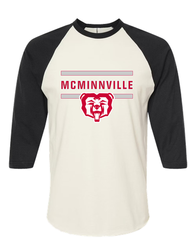 McMinnville Grizzlies Mascot #4 Women's Baseball T-Shirt