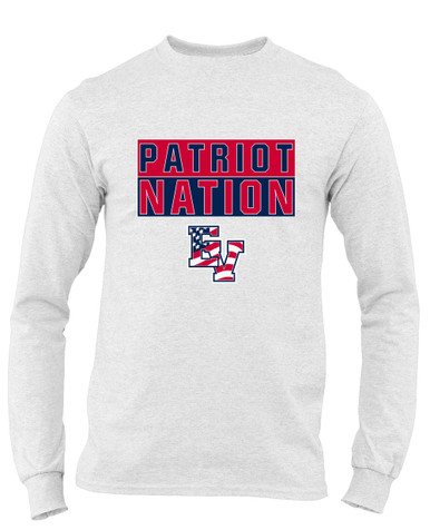 East View Patriots Nation #1 Men's LS T-Shirt